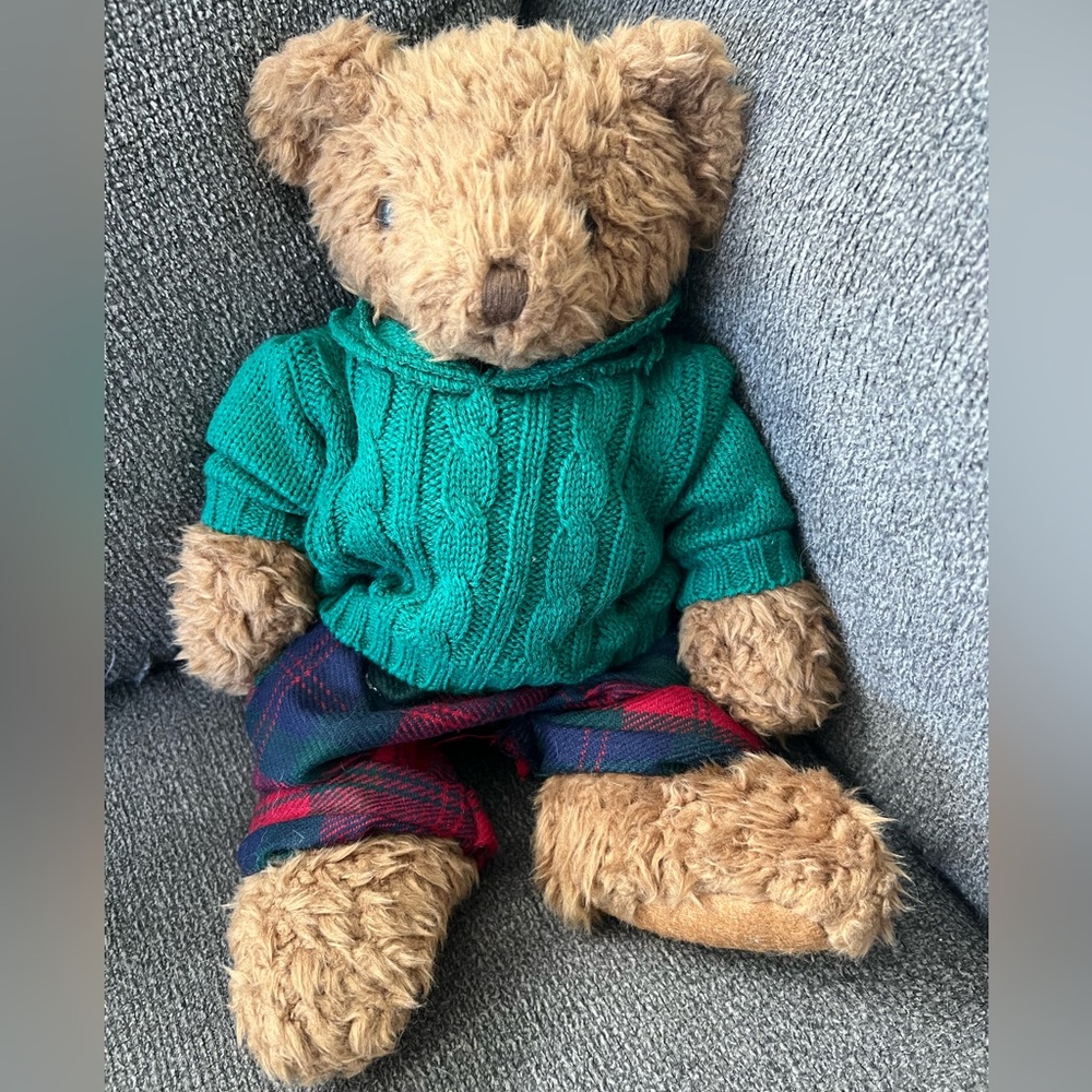 RUSS Berrie Bears from the Past 13" New with Tags Retired “HICKORY” Teddy Bear